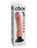 Большой реалистичный вибромассажер на присоске 9  Vibrating Cock - 24,8 см.