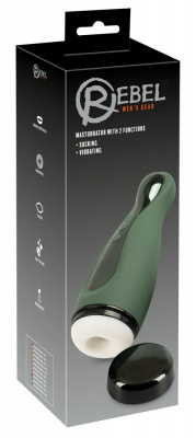 Вибромастурбатор с функцией всасывания Masturbator with 2 Functions