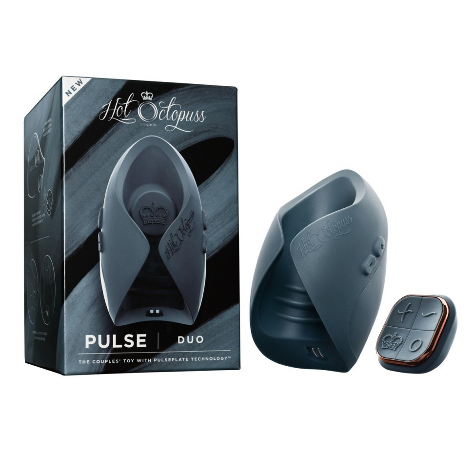 Инновационный мужской вибратор с пультом ДУ Pulse Duo