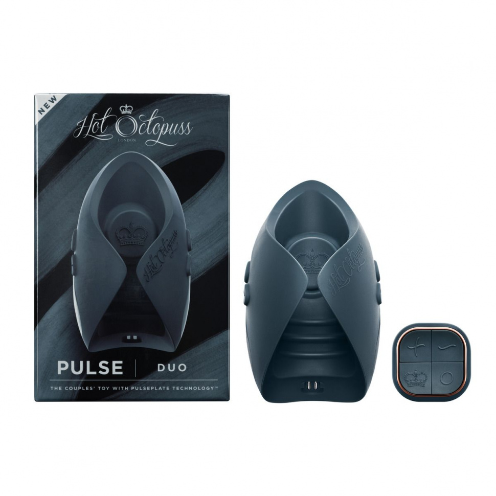 Инновационный мужской вибратор с пультом ДУ Pulse Duo