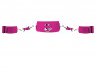 Розовый ошейник с наручниками Collar with Cuffs
