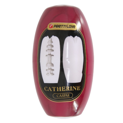 Белый мастурбатор-вагина Catherine
