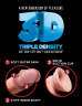 Телесный фаллоимитатор на присоске 7 Triple Density Cock - 21 см.