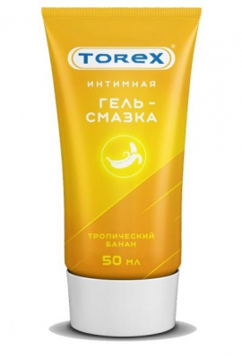 Смазка на водной основе TOREX Тропический банан - 50 мл.