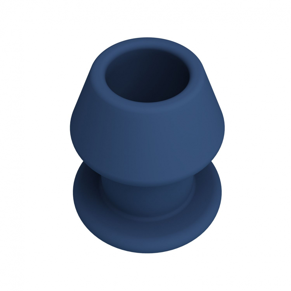 Синий анальный расширитель Jack Anal Plug S - 7,7 см.