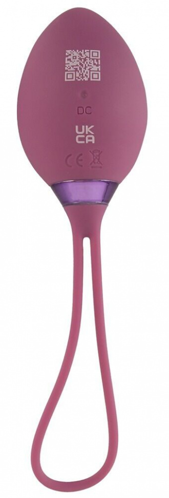 Фиолетовый вагинальный шарик ROVANA RC Love Ball