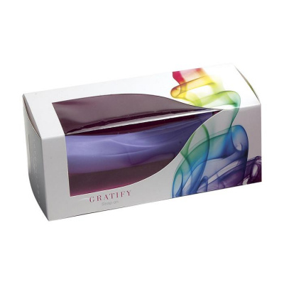 Фиолетовый страпон на силиконовых трусиках VIBE THERAPY GRATIFY 